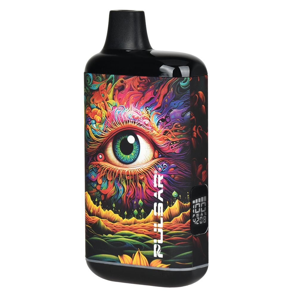 10CT DISPLAY - Pulsar 510 DL 2.0 PRO Design Series VV Vape Bar - 1000mAh / Assorted Designs