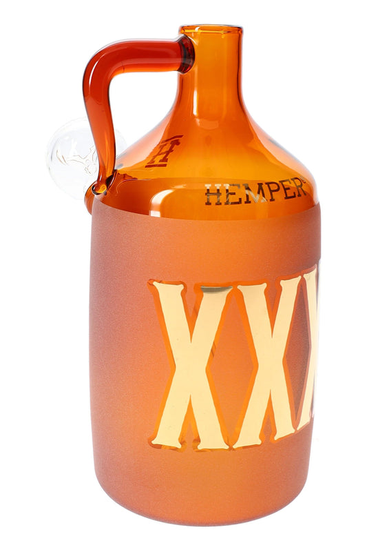 Hemper Wild West Moonshine Bottle Glass Bong – 5.5″
