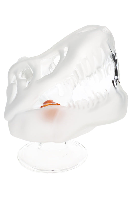 Hemper Jurassic Spark Skull XL Glass Bong – 7″ – 14 mm Female 45°