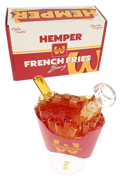 Hemper Weedonald’s French Fry Glass Bong – 6″