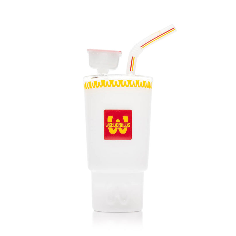 Hemper Weedonald’s Soda Cup XL Glass Bong – 8″