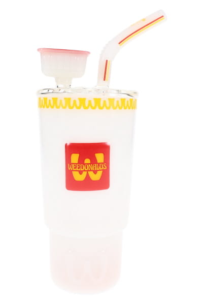 Hemper Weedonald’s Soda Cup XL Glass Bong – 8″