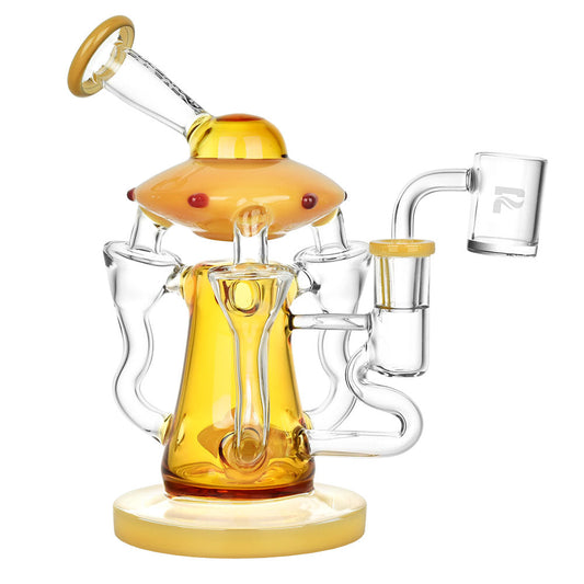 Pulsar Friendly Visitors Recycler Dab Rig - 7.5"/14mm F/Colors Vary