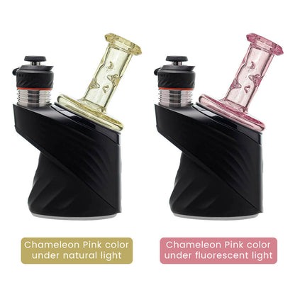 Simple Puffco Peak OG & Pro Dry Top -– Color-changing Glass (Chameleon Pink) | Calibear