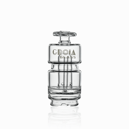 4" Compact Mini Can Glass Attachment for Puffco Peak & Peak Pro | Croia Glass