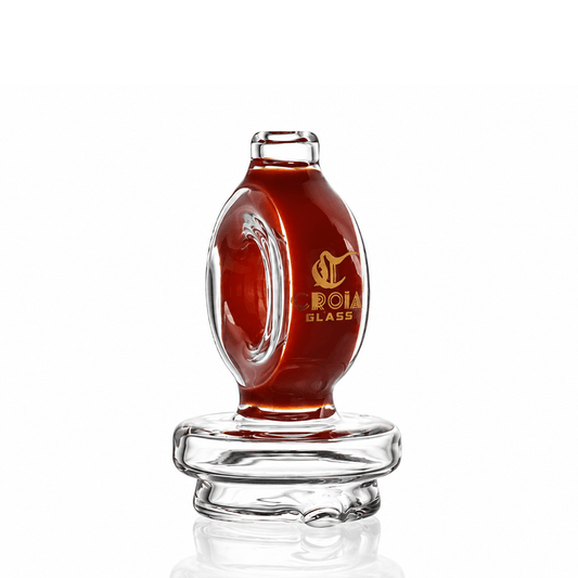 3.5" Mini Donut Dry Top for Puffco Peak & Peak Pro | Croia Glass