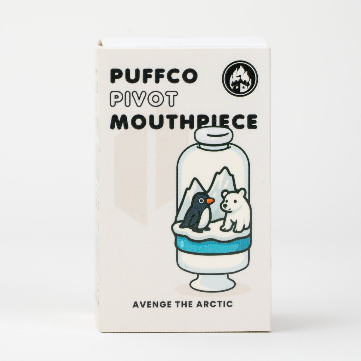 Empire Glassworks Puffco Pivot Glass Mouthpiece - Avenge the Arctic