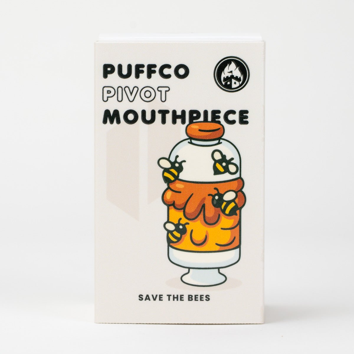 Empire Glassworks Puffco Pivot Glass Mouthpiece - Save the Bees