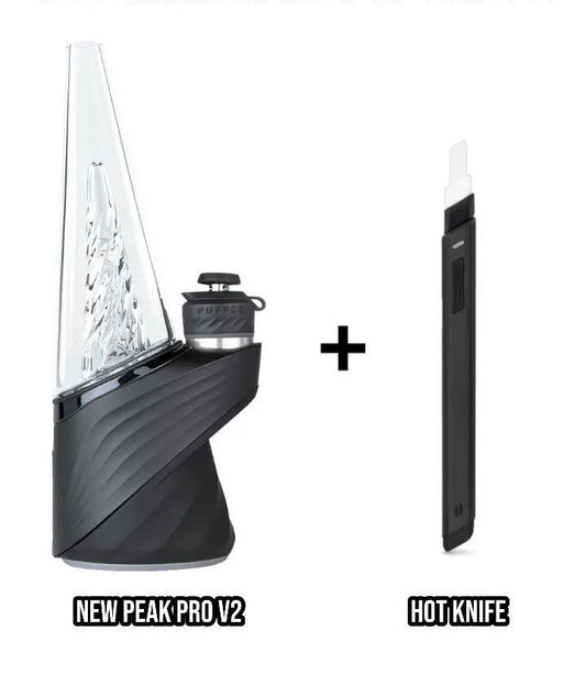 Puffco New Peak Pro V2  + Hot Knife Bundle