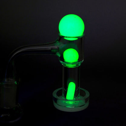 Full Weld Diamond Bottom Quartz Slurper Banger Set