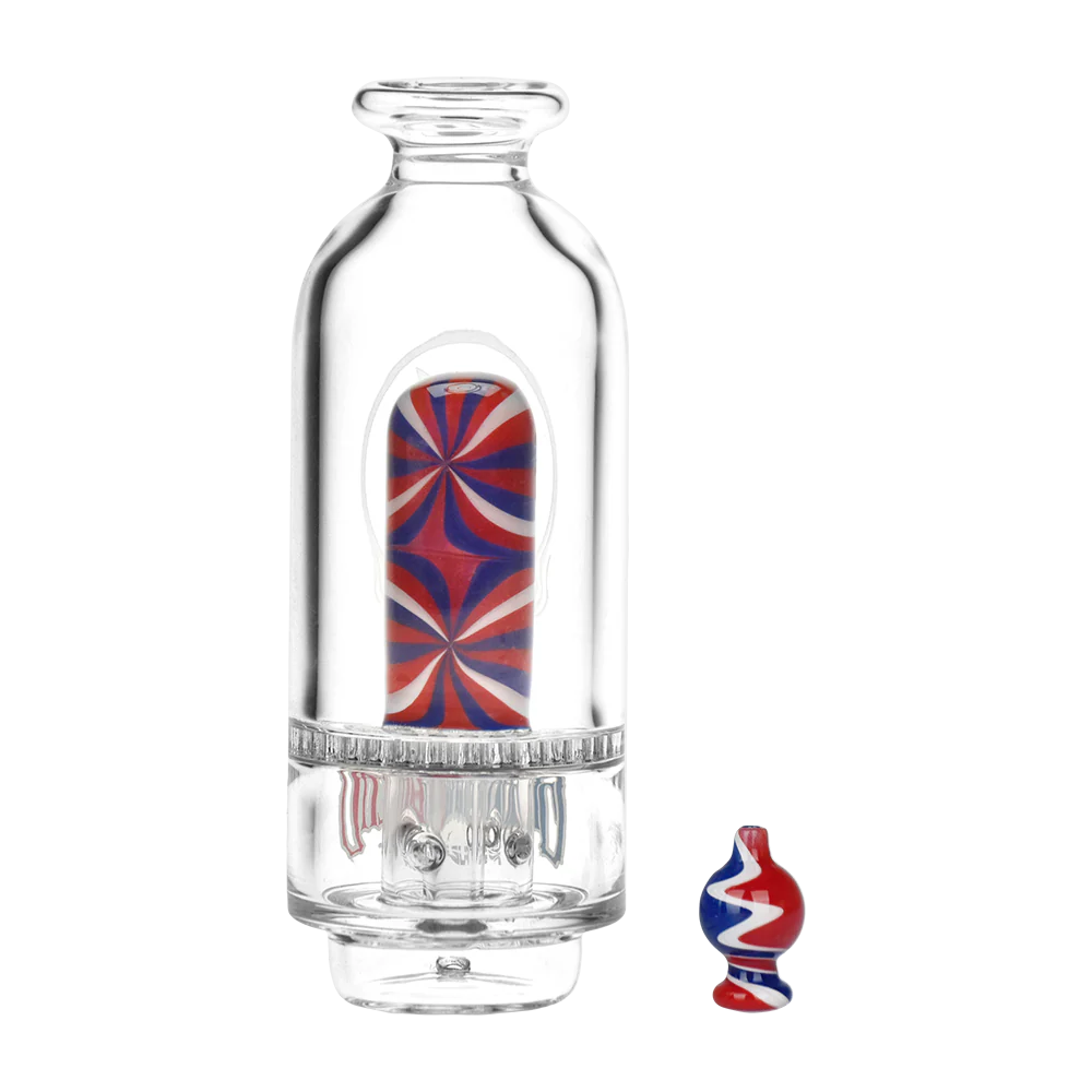 Grateful Dead x Pulsar Sandblast Stealie Attachment Set for Puffco Peak & Peak Pro - 6"