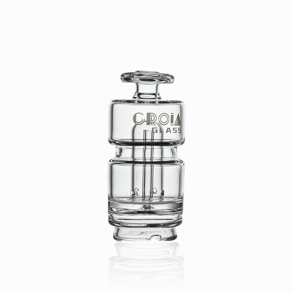 4" Compact Mini Can Glass Attachment for Puffco Peak & Peak Pro | Croia Glass