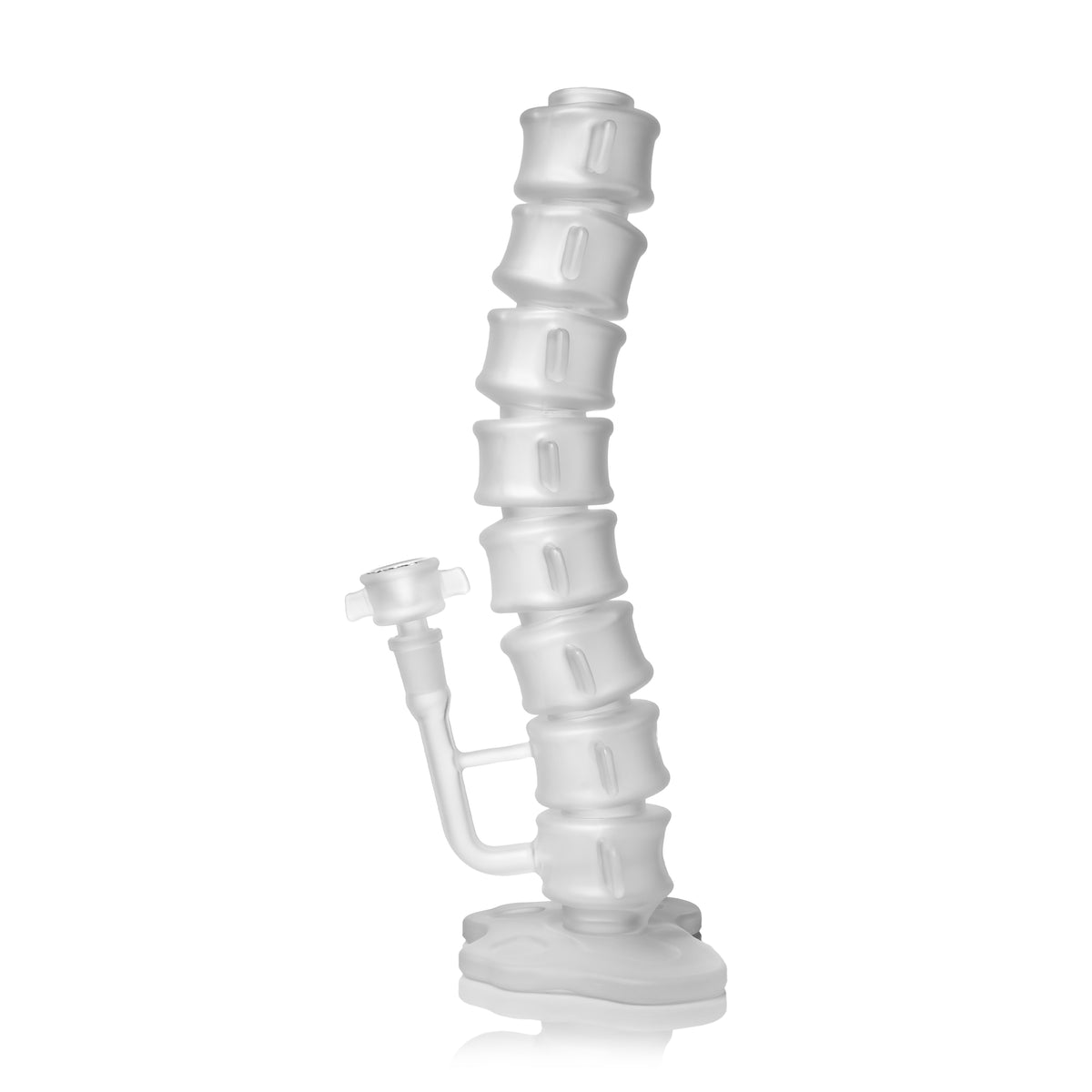 MJ Arsenal Skele-Tube Bong, frosted skeleton design, limited edition Halloween collection