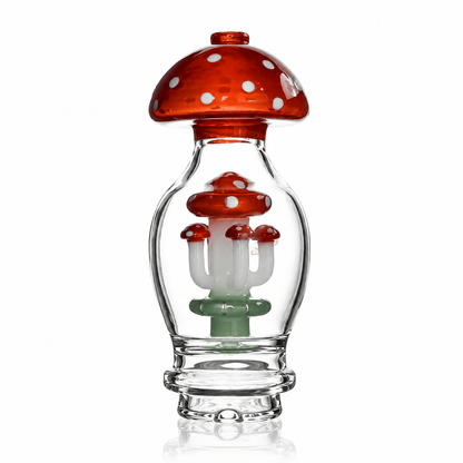 6" Mushroom Cluster Perc Glass Attachment for Puffco Peak & Peak Pro | Croia Glass
