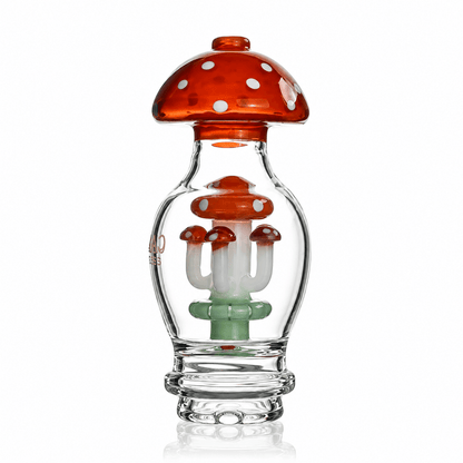 6" Mushroom Cluster Perc Glass Attachment for Puffco Peak & Peak Pro | Croia Glass