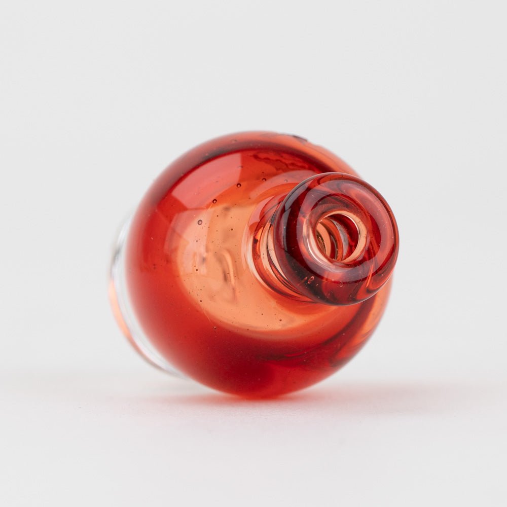 Empire Glassworks Puffco Pivot Glass Mouthpiece - Transparent Red