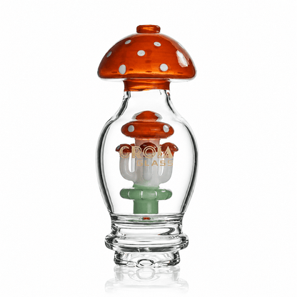 6" Mushroom Cluster Perc Glass Attachment for Puffco Peak & Peak Pro | Croia Glass