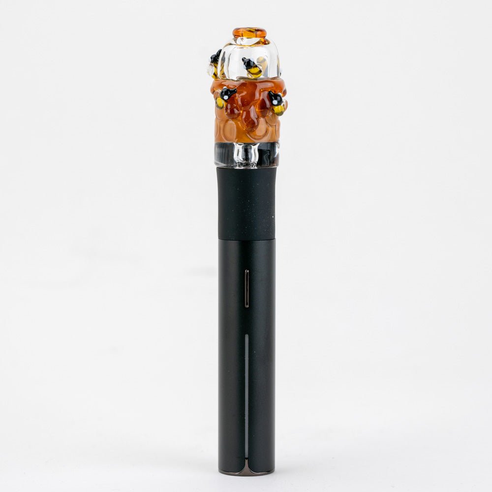Empire Glassworks Puffco Pivot Glass Mouthpiece - Save the Bees