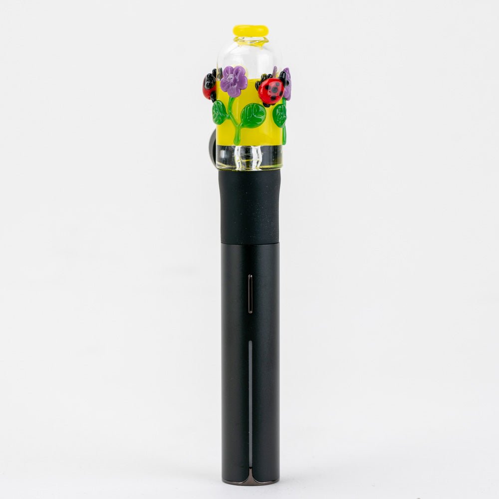 Empire Glassworks Puffco Pivot Glass Mouthpiece - Sunshine Garden