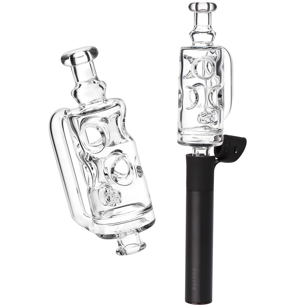 Pulsar Incycler Glass Bubbler Attachment for Puffco Pivot | 4.3"