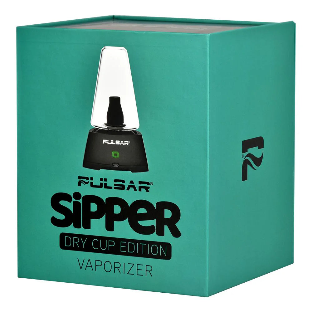 Pulsar Sipper Dual Use Concentrate or 510 Cartridge w/ Dry Cup - 1500mAh / Black