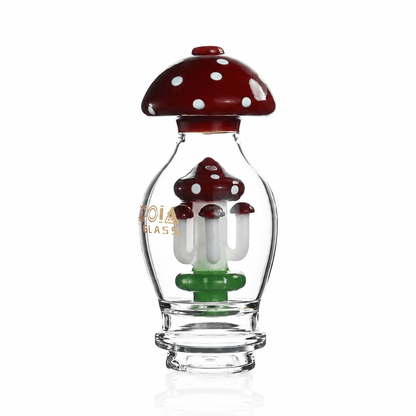 6" Mushroom Cluster Perc Glass Attachment for Puffco Peak & Peak Pro | Croia Glass