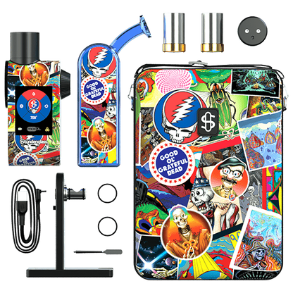 Stündenglass x Grateful Dead Modul Dok Deluxe Travel Kit - 6000mAh / Legacy Patchwork