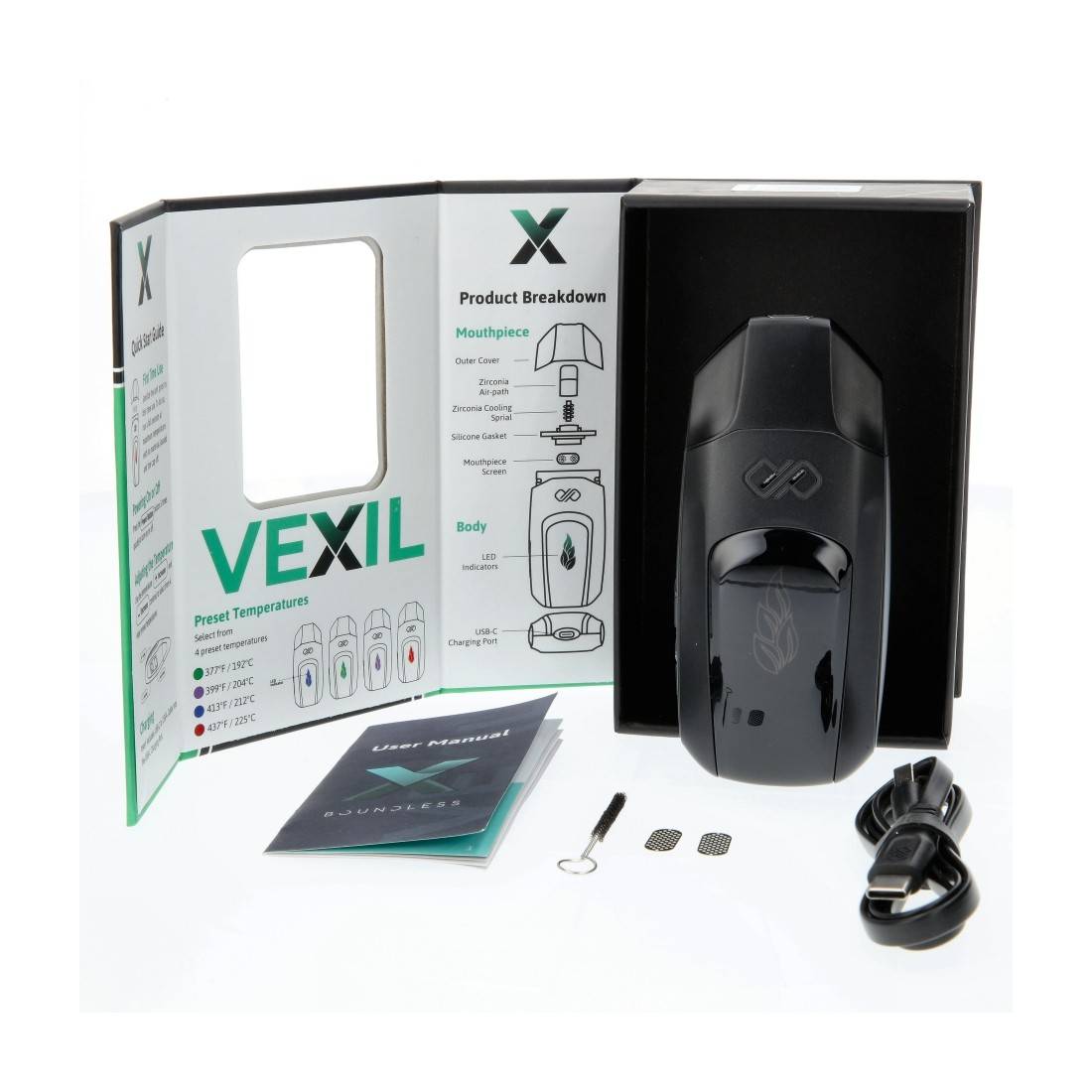 Boundless Vexil Dry Herb Vaporizer - 1800mAh