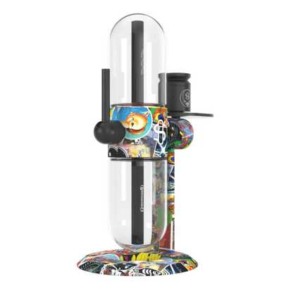 Stündenglass x Grateful Dead Gravity Infuser Water Pipe - Legacy Patchwork / 15"